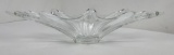 Verrier France Art Glass Console Bowl