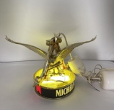 Vintage Michelob Eagle Bar Hanging Light Lamp