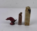 Group of Antique Chinese Chop Stamps