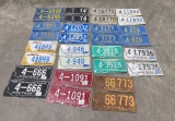 Group of Montana License Plates