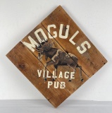 Moguls Pub Moose Drool Beer Sign Montana