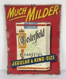 Chesterfield Cigarette Metal Advertising Sign