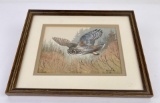Ron Jenkins Missoula Montana Owl Watercolor