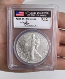 2013 Mercanti Silver Eagle PCGS MS69 First Strike