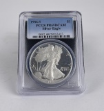 1986 S Silver Eagle PCGS PR69DCAM