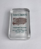 Bosworth Chanute Denver Colorado Paperweight