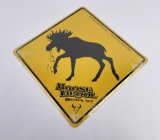 Big Sky Brewing Missoula Montana Sign Moose Drool