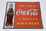 Coca Cola Coke Tin Sign