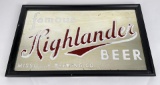 Highlander Beer Missoula Montana Mirror Sign