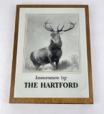 The Hartford Insurance Glass Sign