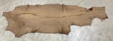 Tanned Buffalo Leather Hide 75