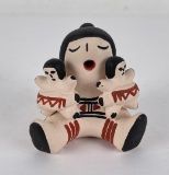 Navajo Indian Story Teller Doll Pottery