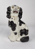 Antique Staffordshire Porcelain Dog