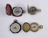 Group of Antique Compass US Army LL Bean