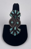 Navajo Sterling Silver Turquoise Ring