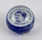 Ernest English Jimmy Carter President Paperweight