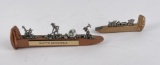 Pair of Butte Montana Mining Railroad Spikes