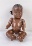 Vintage Composition Black Baby Doll Effanbee