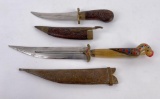 Pair of Indian Middle Eastern Knives