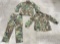 Group of US Army Forest Camo Uniforms