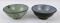 Pair of Vietnam War Vietcong NVA Rice Bowl