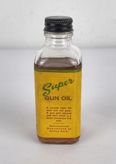Super Gun Oil Erwin Weller Iowa Bottle
