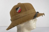 WW2 Nazi German Tropical Pith Helmet