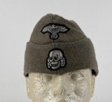 WW2 Nazi German SS M40 Field Hat Cap