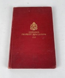 WW1 US Ordnance Property Regulations 1917