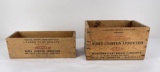 Western Shotgun Shell Wood Boxes 16ga .410