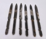 WW2 US Military Demilled M4 Bayonets Knives