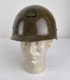 WW2 41st Division Helmet Liner Staff Srgt