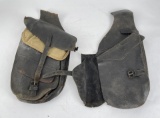 1912 Cavalry Pommel Pockets Saddlebags