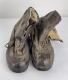 WW2 US Army Air Force Leather Flight Boots A-6