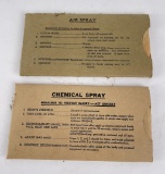 Army Chemical Gas Mask Eye Shields