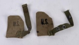 Pair of WW2 M1 Carbine Muzzle Cover