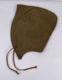 US Army 1907 Winter Hood w/ Cutter Tag