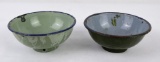 Pair of Vietnam War Vietcong NVA Rice Bowl