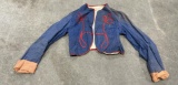 Childs Civil War Zouave Uniform Coat