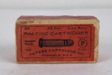 Peters .22 LR Rim Fire Bullet Ammo Box
