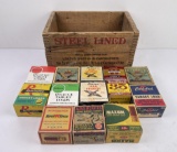 Group of Vintage Shotgun Shells Ammo Boxes