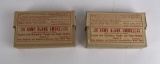 Winchester .30 Army Blank Smokeless Ammo Boxes