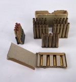 Group of Military Rifle Ammo