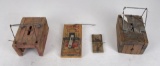 Group of Antique Mouse Traps