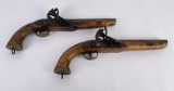 Pair of Antique Naval Service Deck Pistols