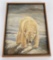 Marilyn Erickson Polar Bear Oil on Canvas Painting