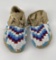 Antique Cheyenne Indian Beaded Moccasins