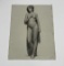 Frederick Kress Drawing Nude Study California