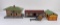 Lot of Antique Train Station Toys