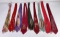 Nice Group of Art Deco Painted Ties